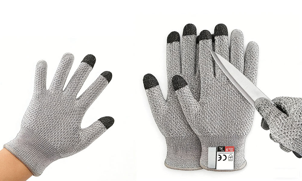 Pair of Cut Resistant Work Gloves