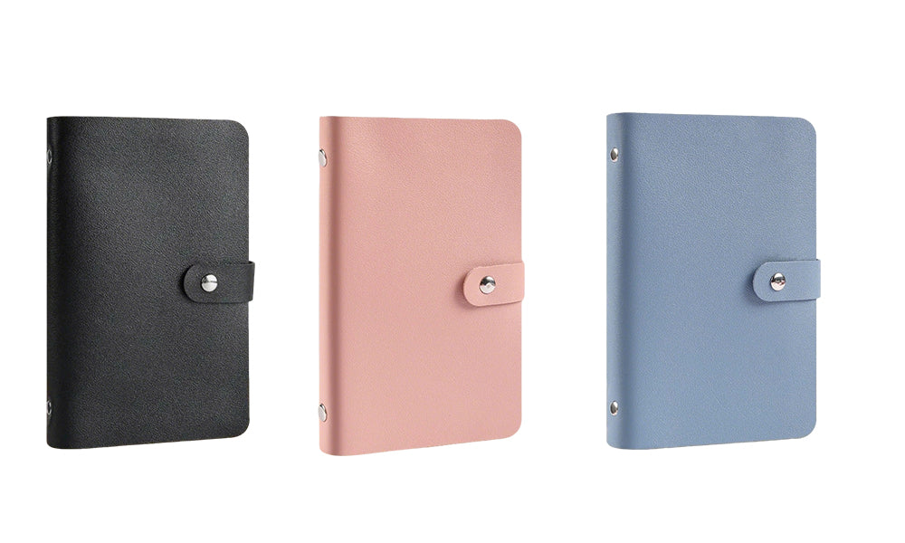 2PCS A6 Cash Binder Organizer for Budgeting and Receipt Storage