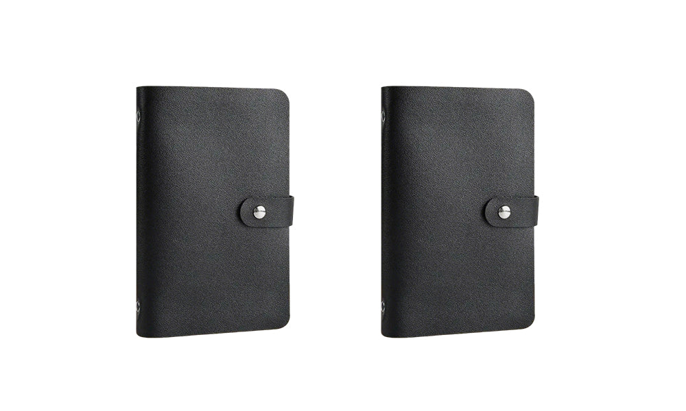 2PCS A6 Cash Binder Organizer for Budgeting and Receipt Storage