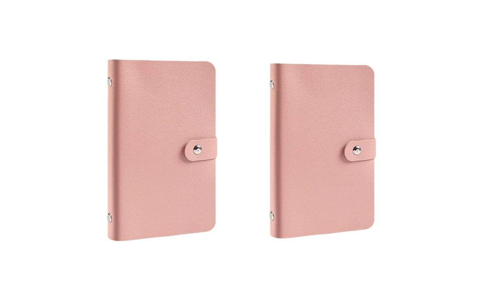 2PCS A6 Cash Binder Organizer for Budgeting and Receipt Storage