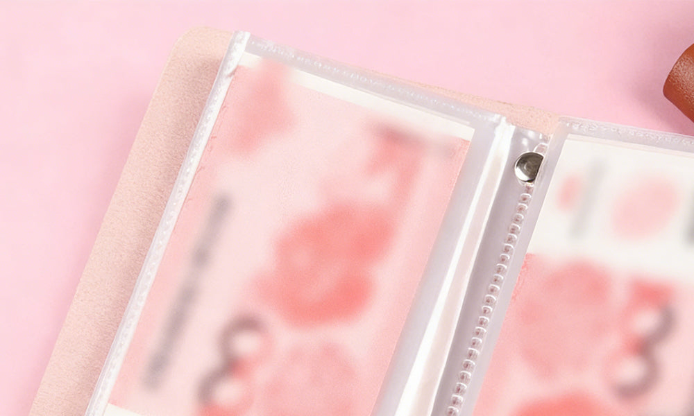2PCS A6 Cash Binder Organizer for Budgeting and Receipt Storage