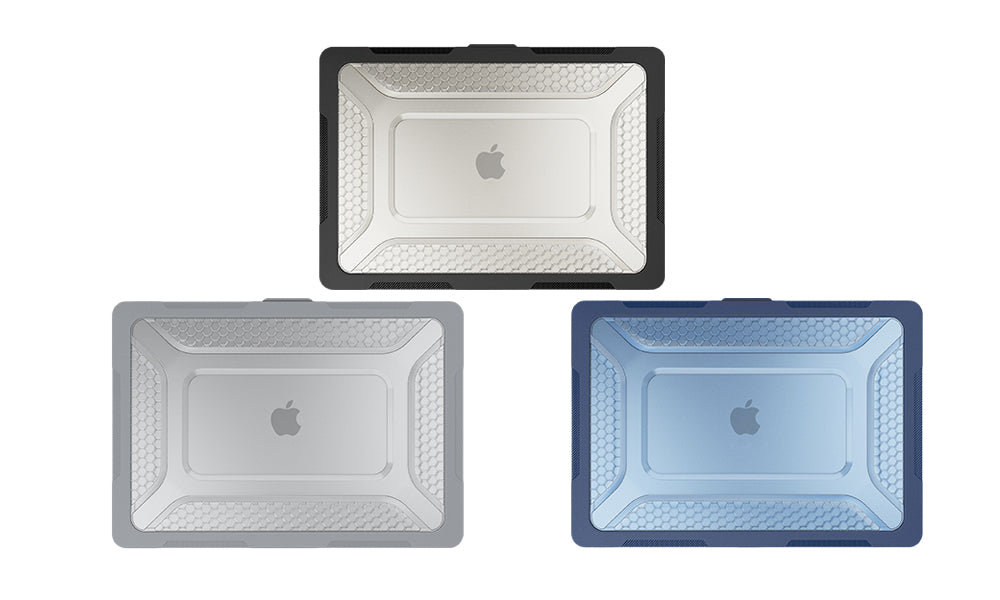 Matte Frosted Hard Shell Protective Case for MacBook Pro 14 Inch with Shockproof Protection and Foldable Stand