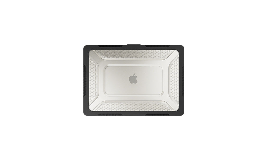 Matte Frosted Hard Shell Protective Case for MacBook Pro 14 Inch with Shockproof Protection and Foldable Stand