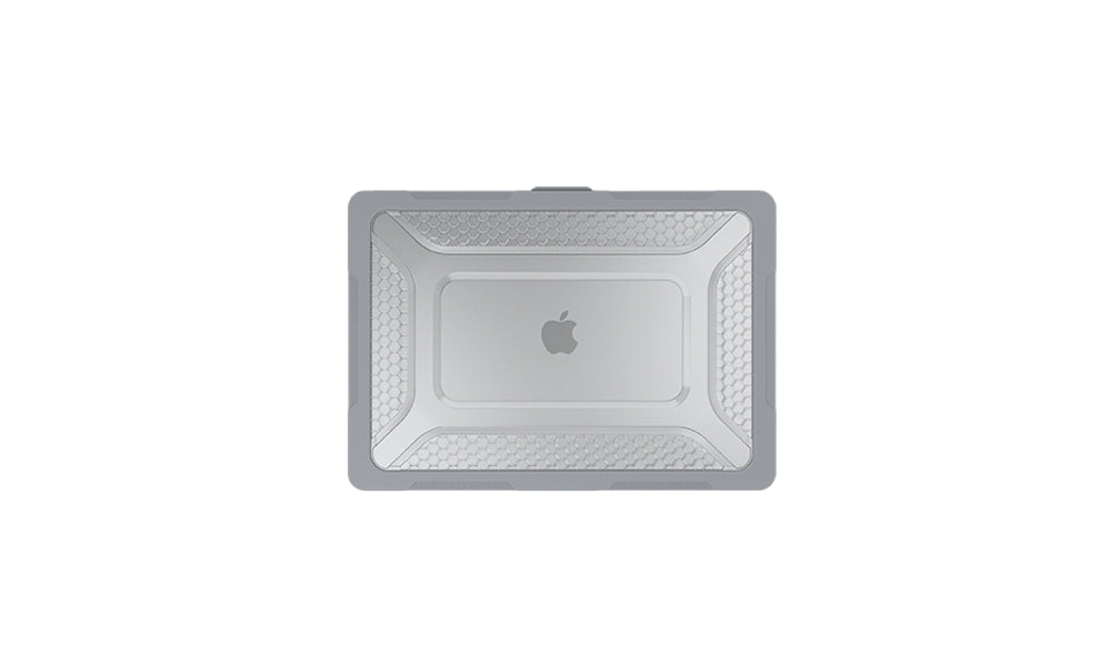 Matte Frosted Hard Shell Protective Case for MacBook Pro 14 Inch with Shockproof Protection and Foldable Stand
