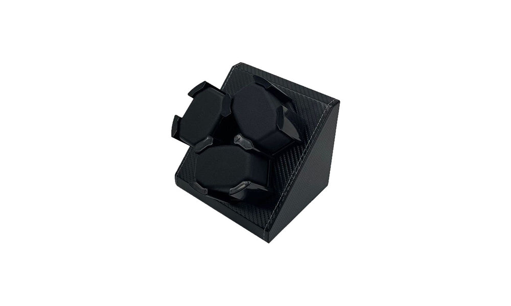 USB Carbon Fibre Leather Automatic Watch Winder Display Stand