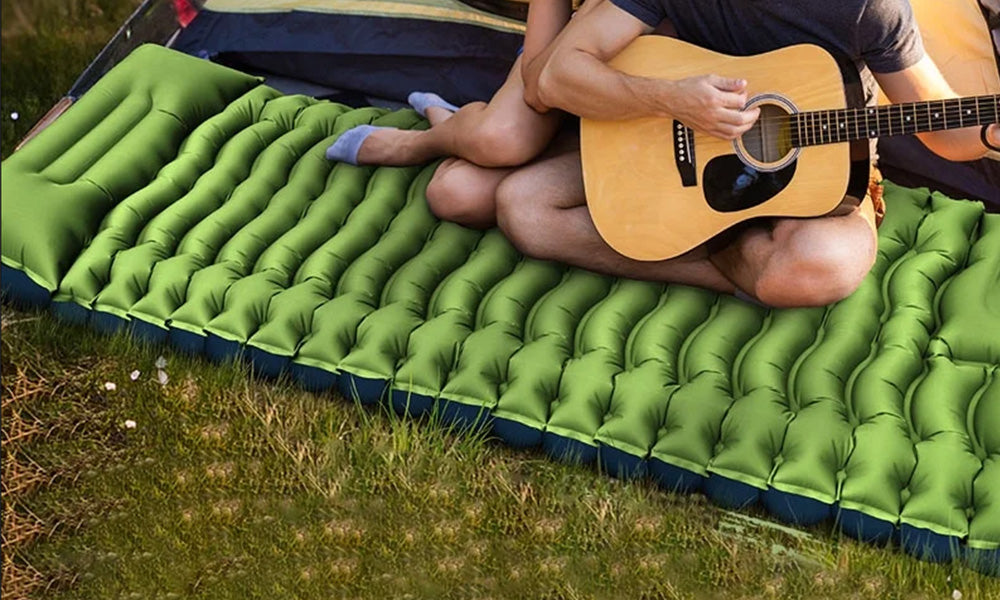 Inflatable Camping Sleeping Pad Waterproof Outdoor Travel Mat