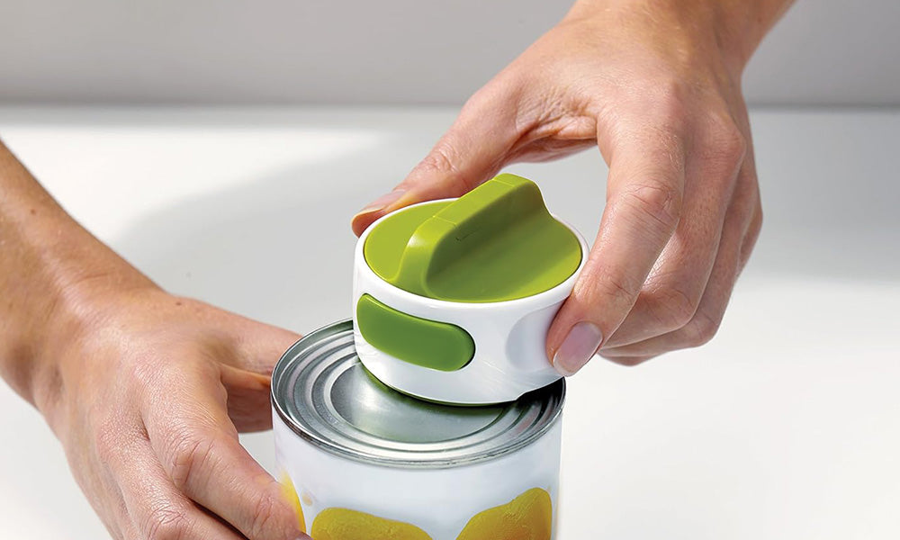 2 PCS Manual Can Openers with Oversized Nonslip Knob