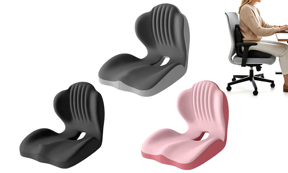 Ergonomic Back Hip Support Cushion For Office Chair And Car Seat