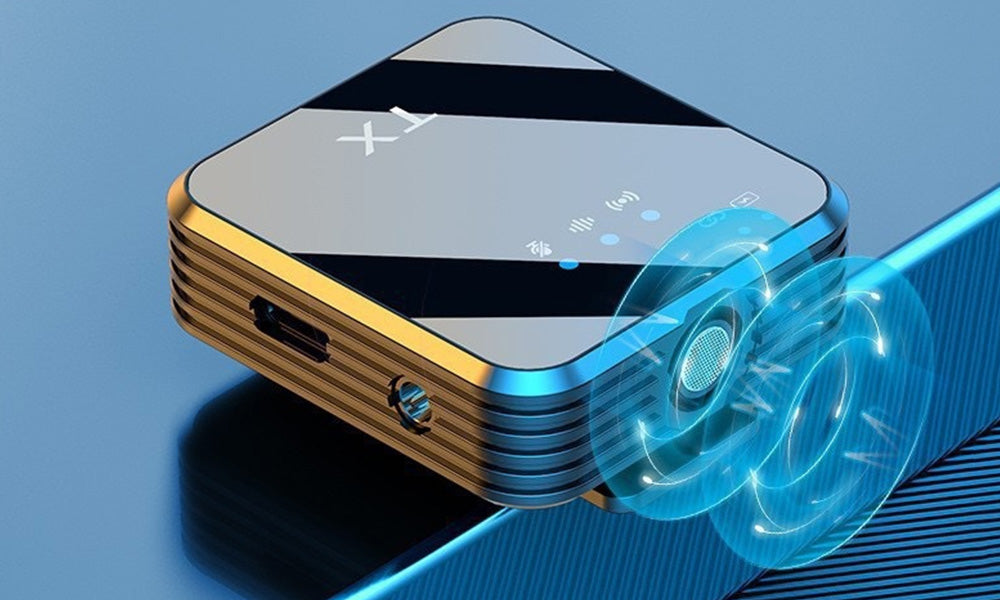 Wireless Clip-On Lapel Microphone for Type-C 3.5mm Interface Devices