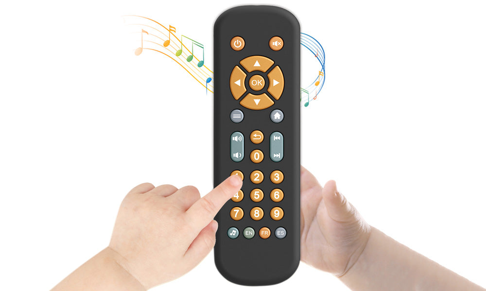 Kids Learning Remote Control Toy with Music and Lights