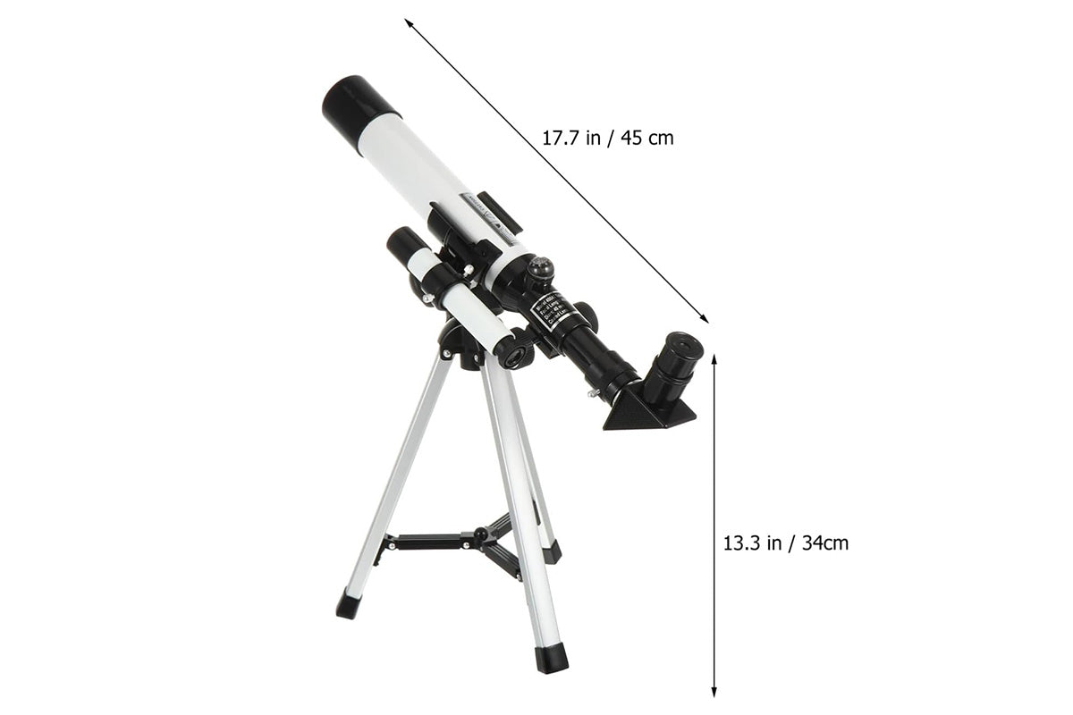 32X Magnification Astronomical Telescope Portable GPS Syncs Telescope with Tripod for Little Astronomy Beginners