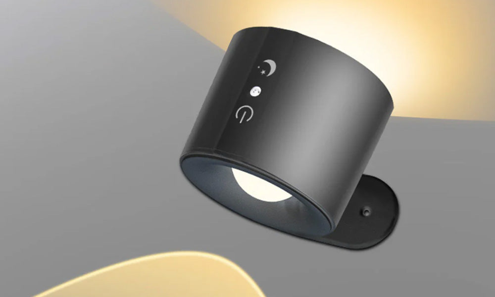 Rechargeable LED Spotlight Wireless Wall Lamp with Remote Control