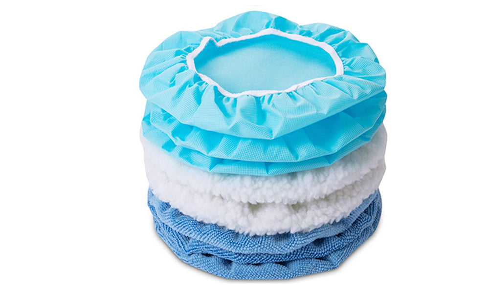 20 Piece Car Detailing Cleaning Polishing Pad and Fiber Cloth Set