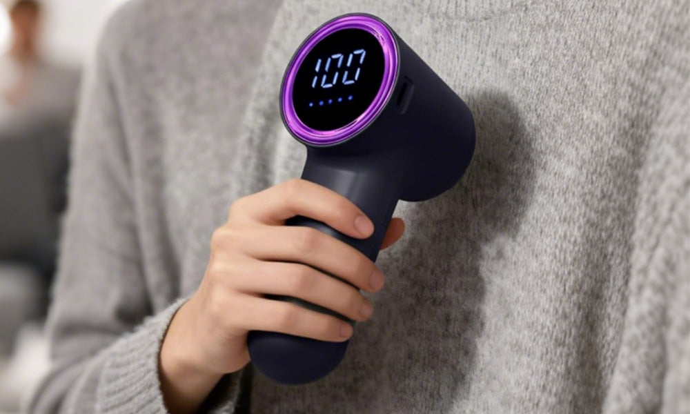 Electric Fabric Lint Remover Pill Shaver with Adjustable Speed for Sweaters and Clothes
