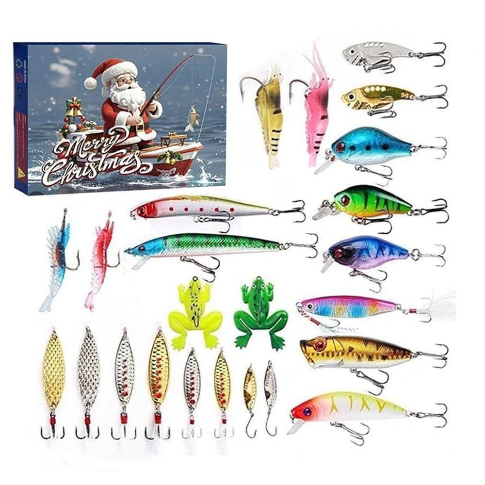 Fishing Lures Christmas Advent Calendar