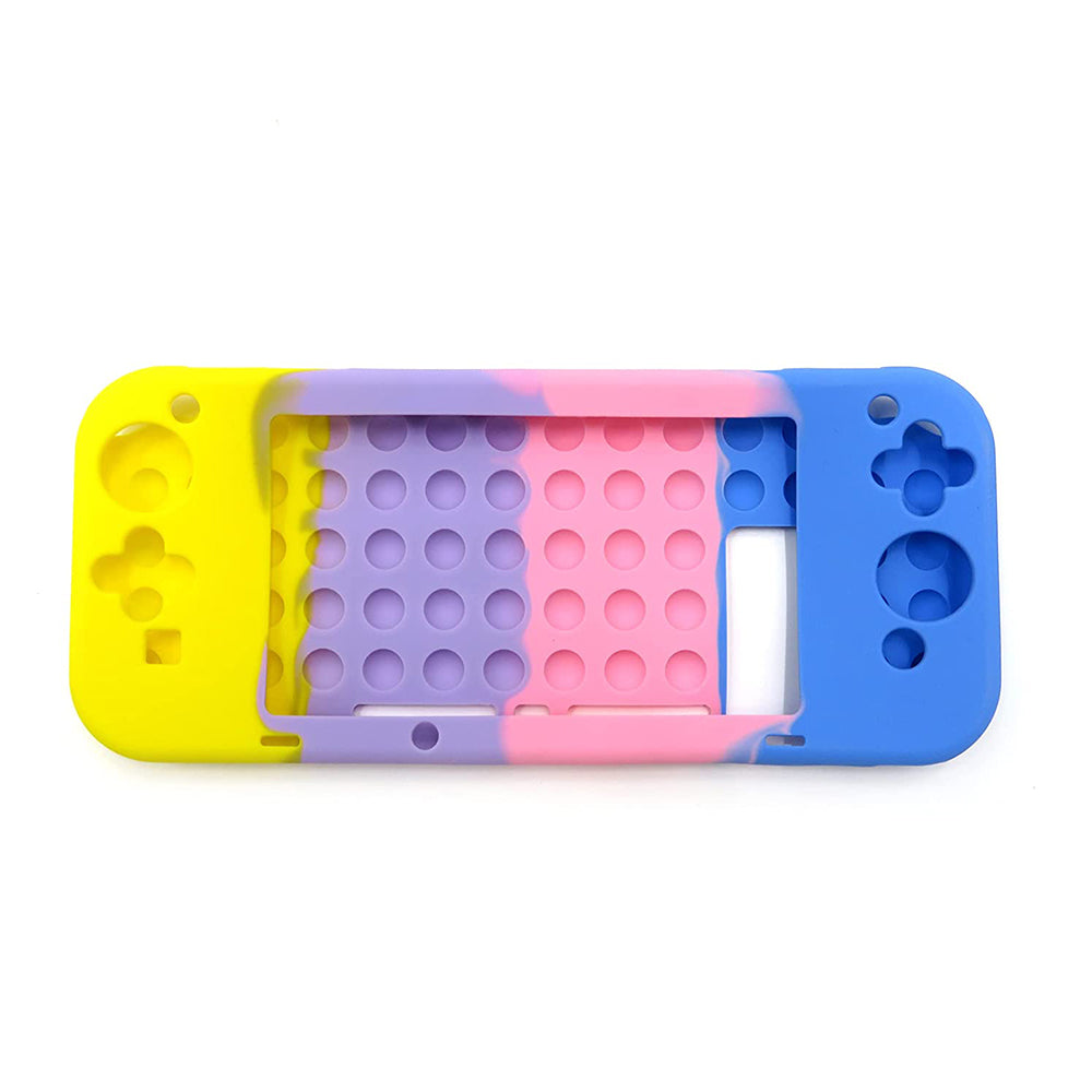 2 X Non-Branded Silicone Protective Case Push Pop Fidget Toy for Nintendo Switch