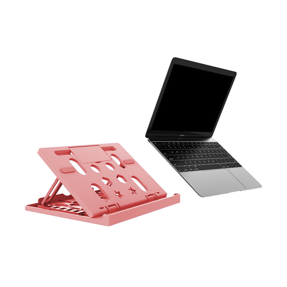 2X Black Pink Tablet Holder Stand Adjustable Riser Phone Elevator