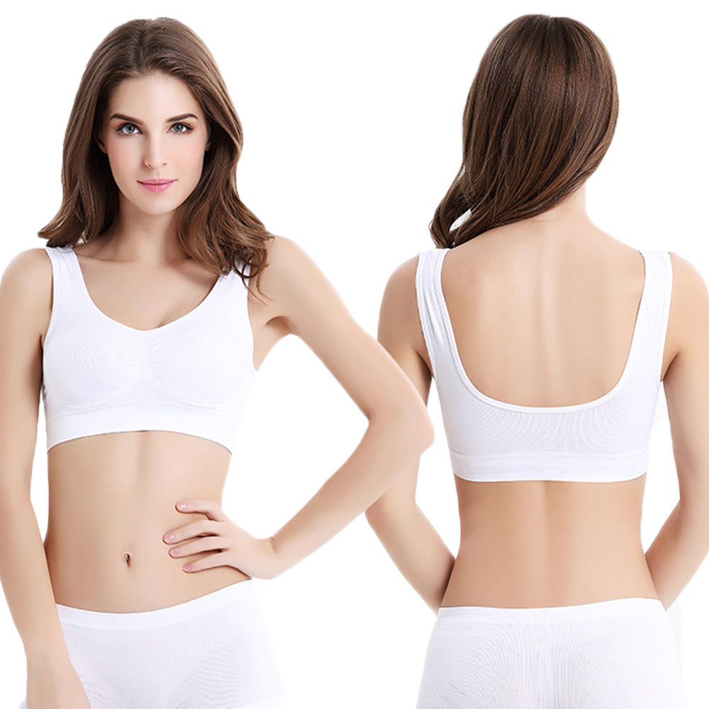 3 Pack Womens Seamless Comfortable Bras Seamfree Bra 18B 18C 18D 20A 20B