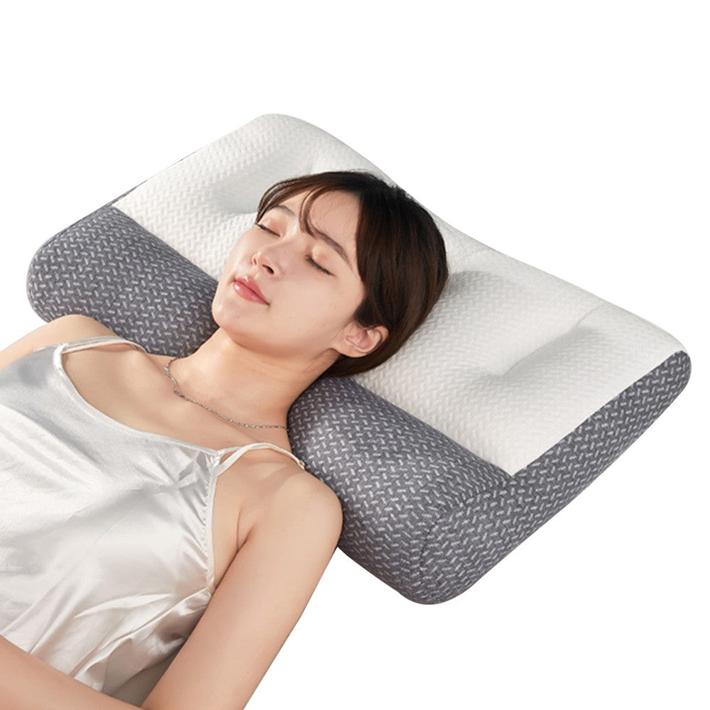 60x40cm Ergonomic Cervical Pillow Orthopedic Neck Contour Pillow for Side Sleepers