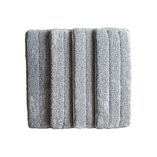 4Pcs Flat Mop Pad Cloth Replacement Cloth for Self-wringing Mop