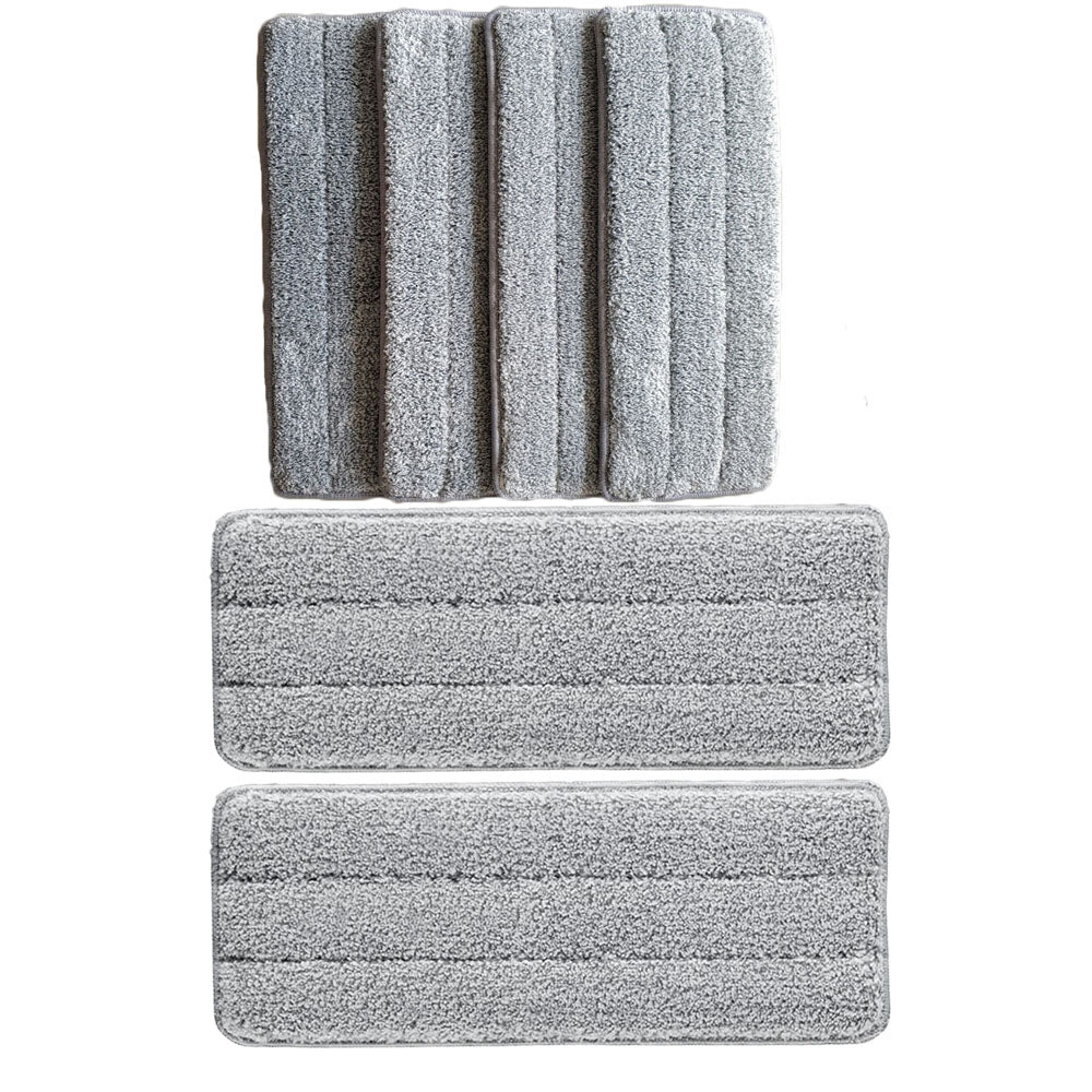 6Pcs Flat Mop Pad Cloth Replacement Cloth for Self-wringing Mop