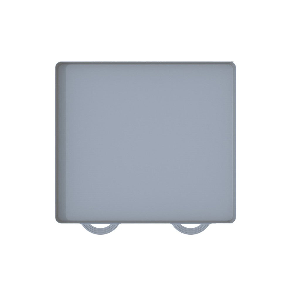 44.5x40cm Silicone Washer Dryer Top Protector Washing Machine Top Mat - Grey