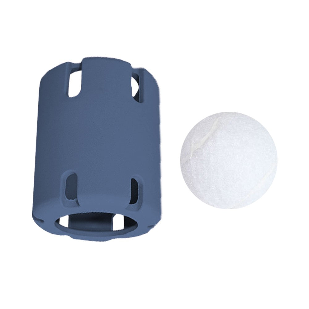 Pet Chew Toy Tennis Tumble Puzzle Toy Pet Interactive Training Toy - Dark Blue