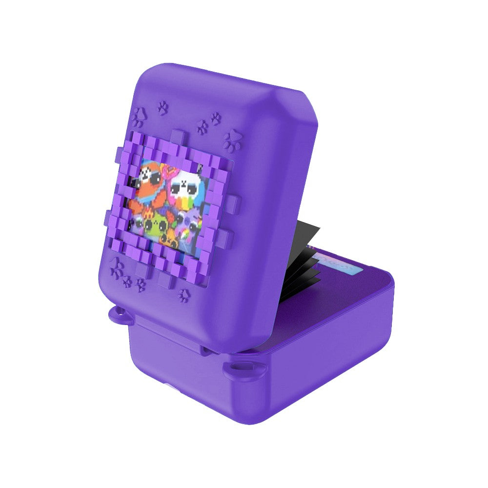 1Pc Silicone Case for Bitzee Interactive Digital Pet with Lanyard - Purple