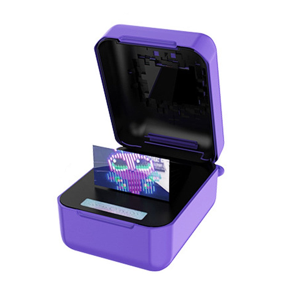 1Pc Silicone Case for Bitzee Interactive Digital Pet with Lanyard - Purple