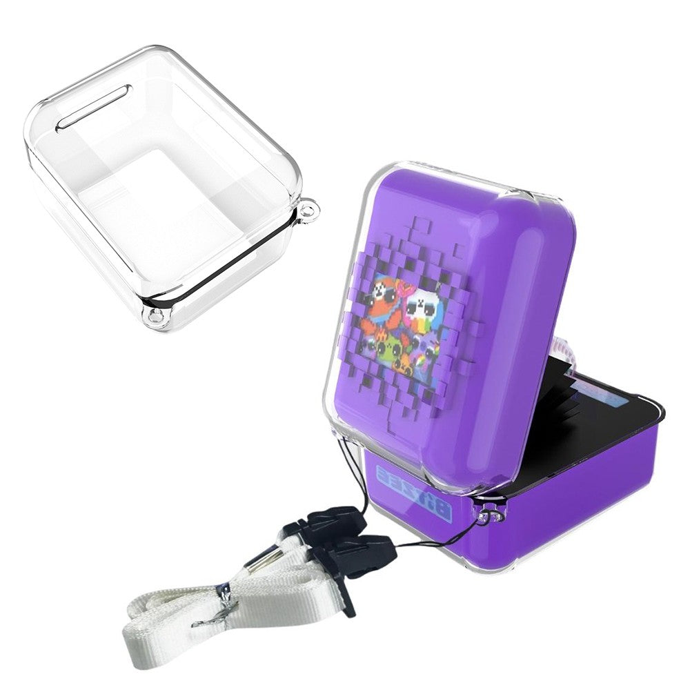 1Pc TPU Protective Case for Bitzee Interactive Digital Pet with Lanyard