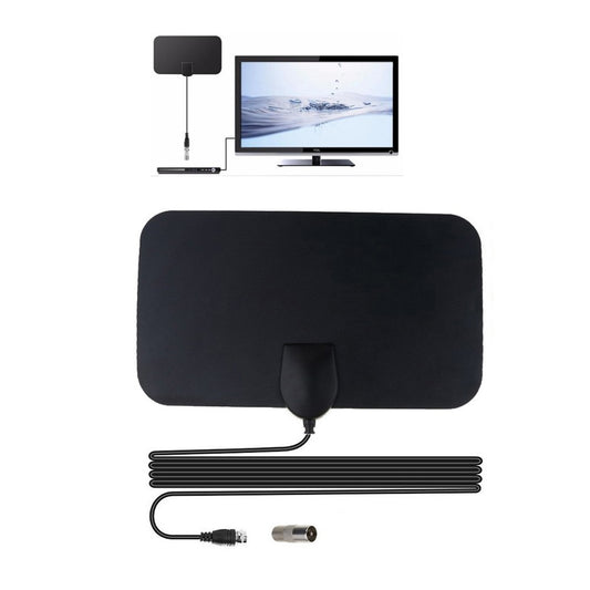 1Pc 1080P HD Digital TV Antenna 50 Miles Range HDTV Signal Booster Amplifier