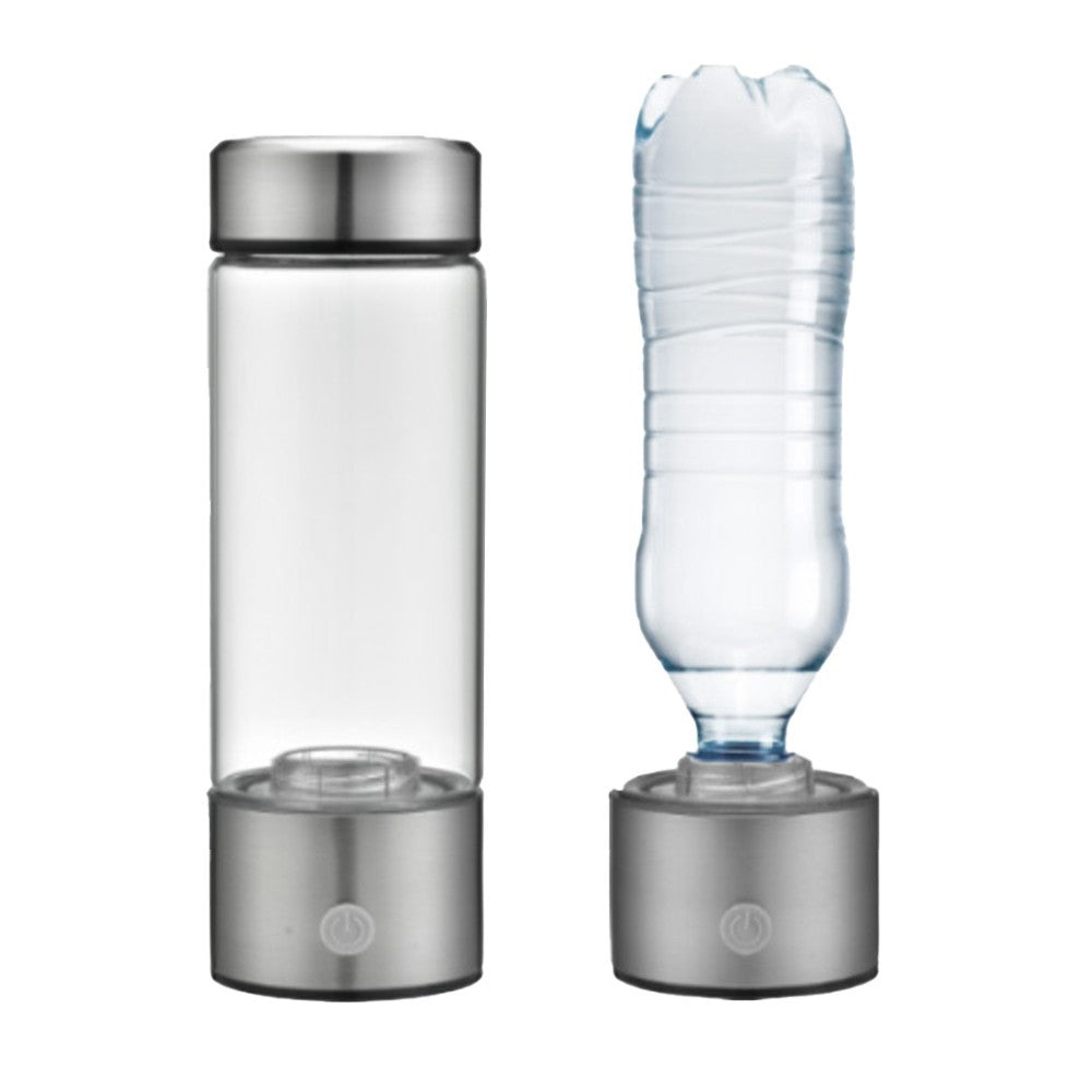 2-in-1 450ml Hydrogen-rich Water Bottle USB Hydrogen Generator Water Bottle
