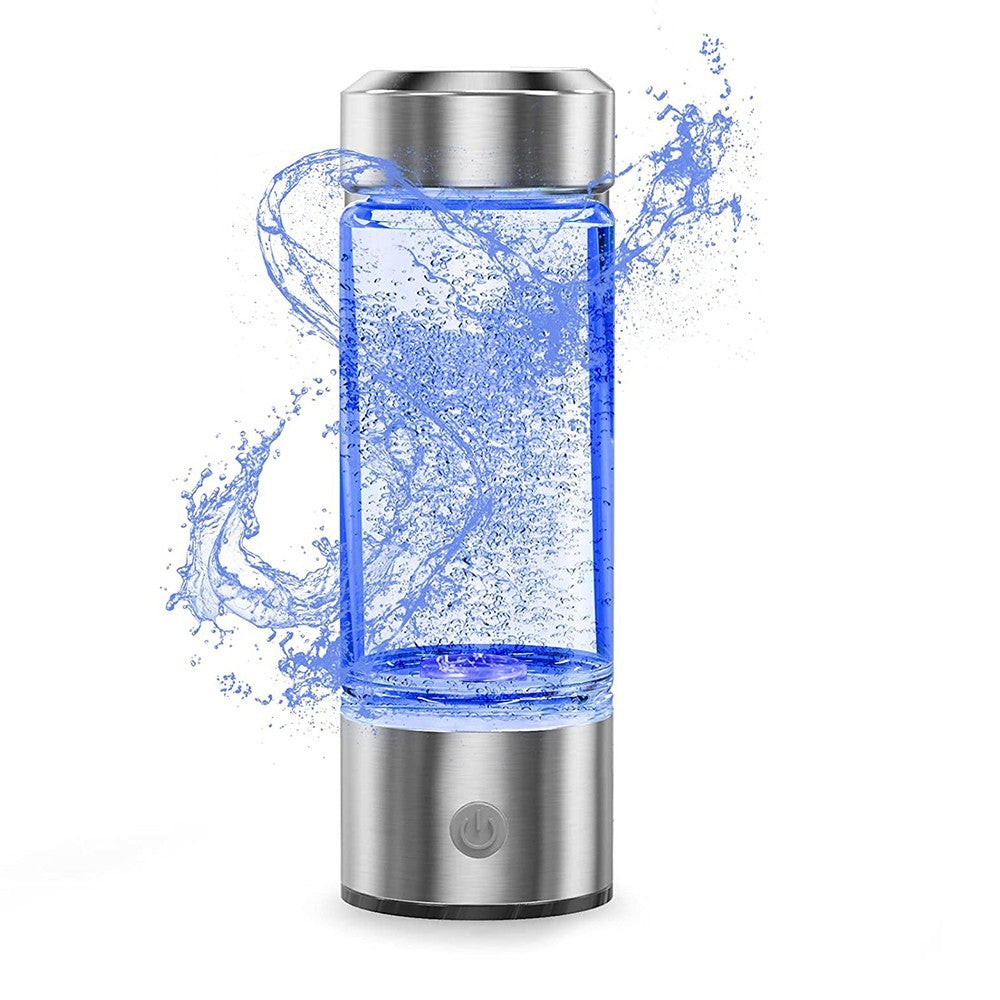 2-in-1 450ml Hydrogen-rich Water Bottle USB Hydrogen Generator Water Bottle