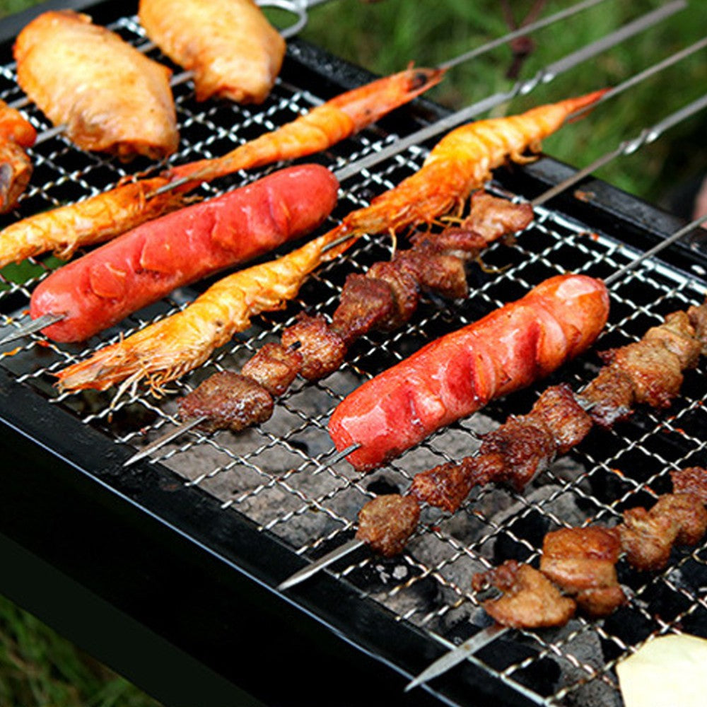 Portable Charcoal Grill Foldable Outdoor BBQ Grills for Outdoor Camping Picnic