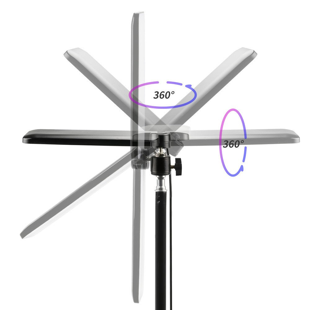 Portable LED Camping Light USB Powered BBQ Lamp with Telescoping Tripod