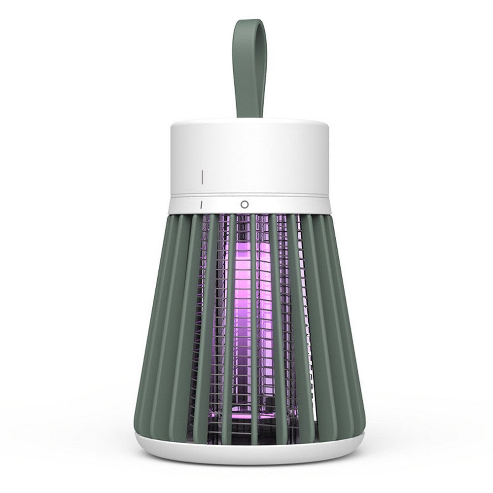 2X Green Mosquito Killer Lamp Electric USB LED Light Mosquito Zapper Trap