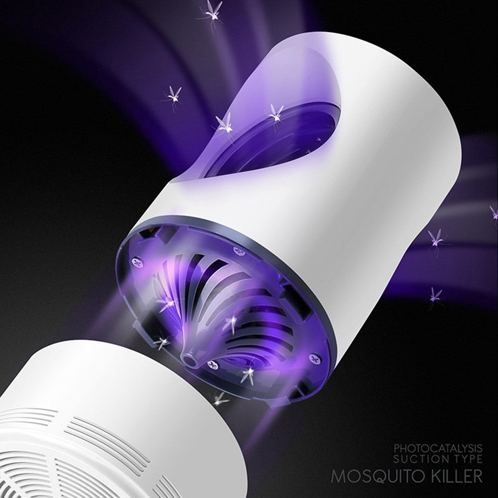 Mosquito Catcher Lamp Insect Killer Electric LED Light Fly Bug Zapper Trap USB