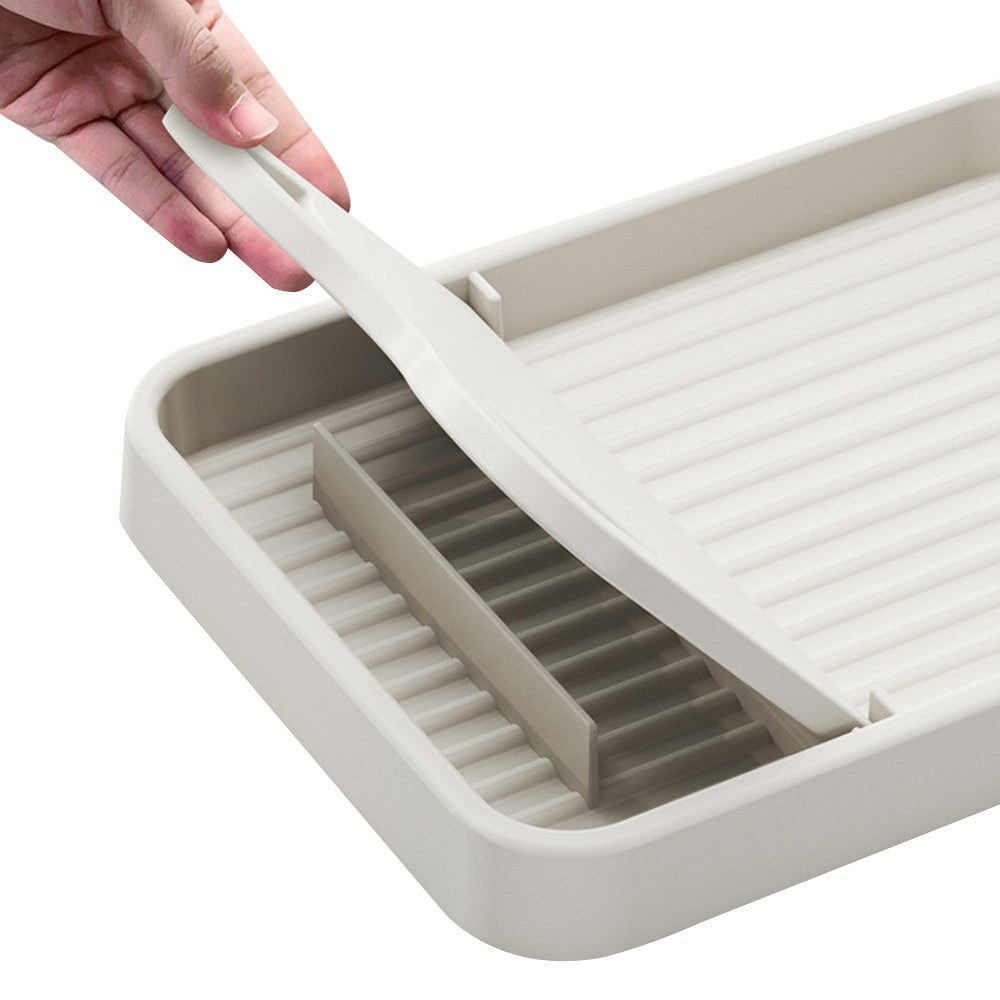 1Pc Spoon Rest with Pot Lid Holder Foldable Pot Lid Rack Kitchen Storage Rack