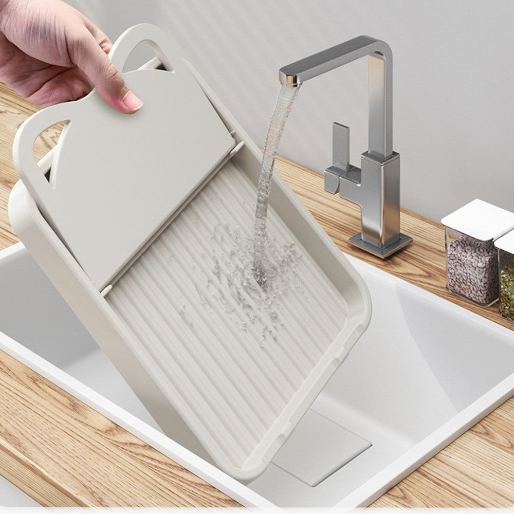 1Pc Spoon Rest with Pot Lid Holder Foldable Pot Lid Rack Kitchen Storage Rack