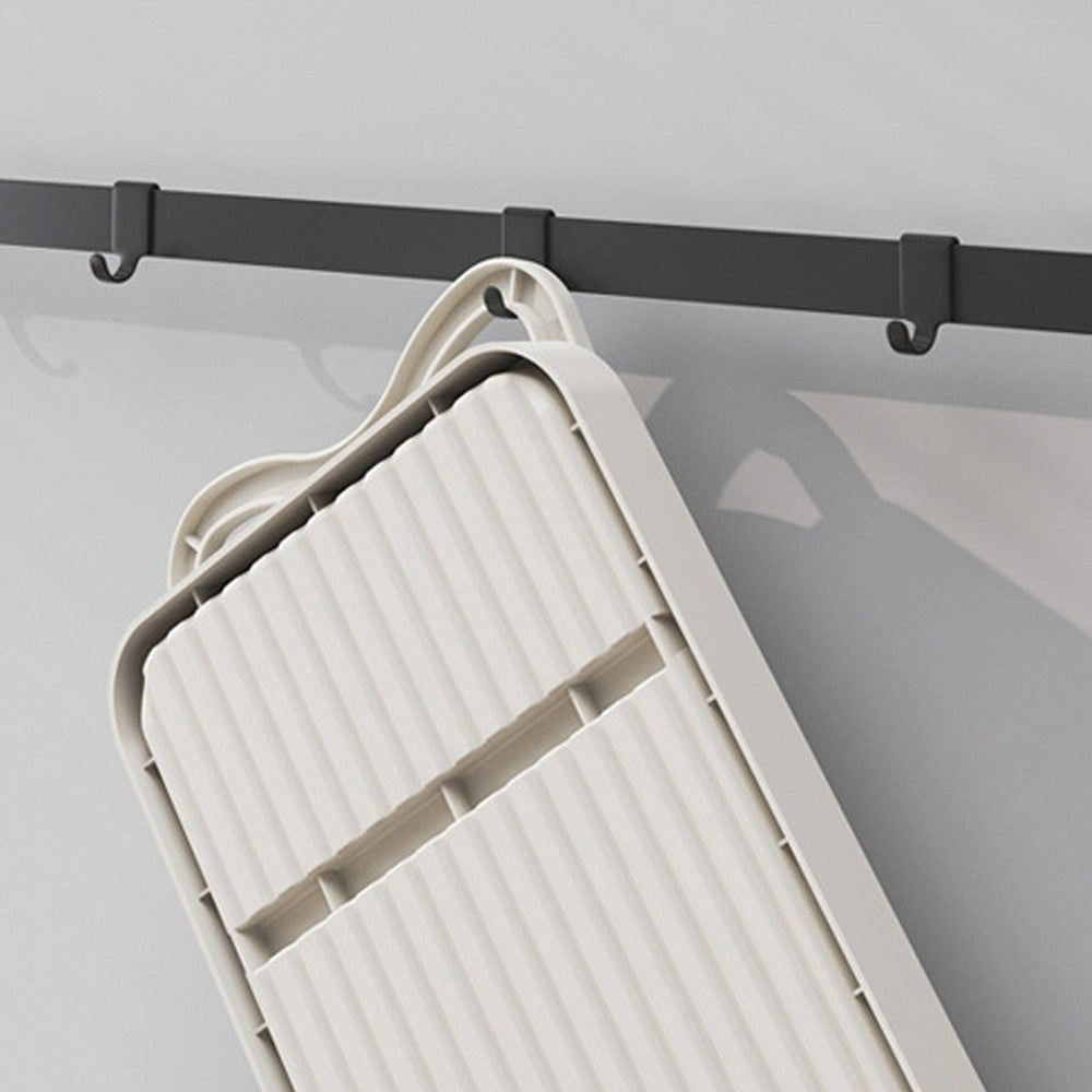 1Pc Spoon Rest with Pot Lid Holder Foldable Pot Lid Rack Kitchen Storage Rack