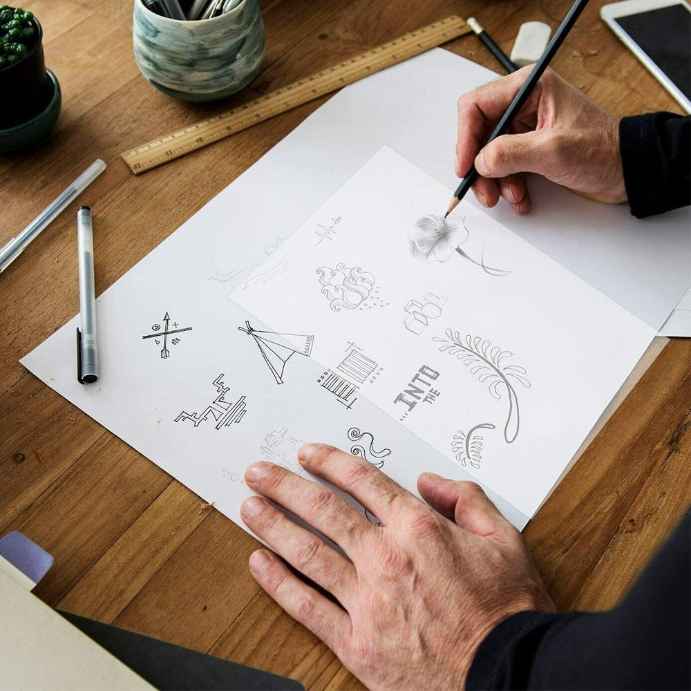 100 Sheets A4 Tracing Paper Translucent Calligraphy Drawing Paper