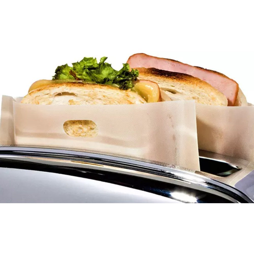 10Pcs Reusable Heat-Resistant Toaster Bags