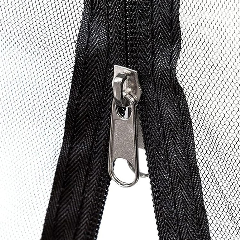 155x125x205cm Outdoor Swing Chair Mosquito Net with Water-resistant Top Cloth