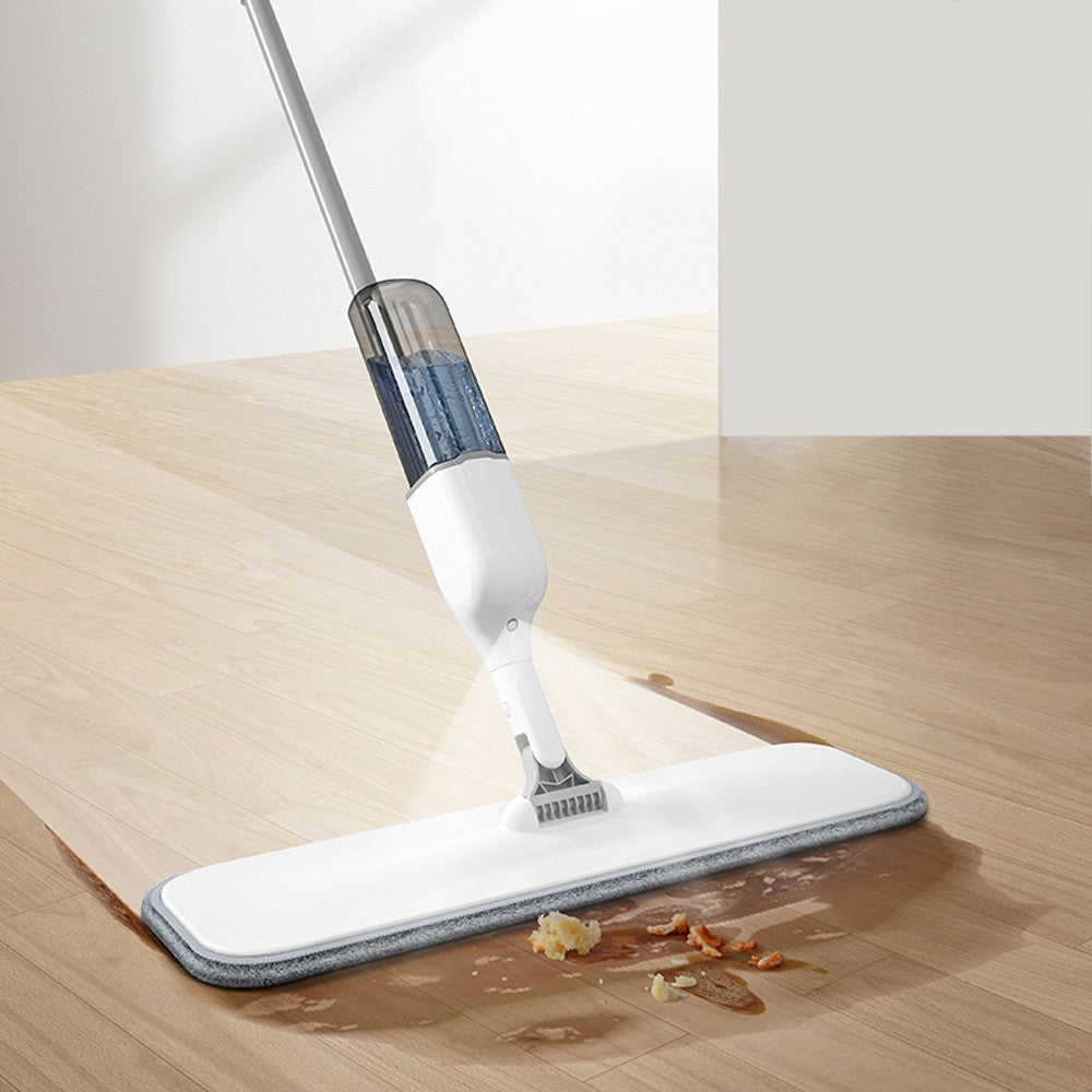 Spray Mop Microfiber Flat Mop with 3 Microfiber Mop Pads and 490ml Bottle