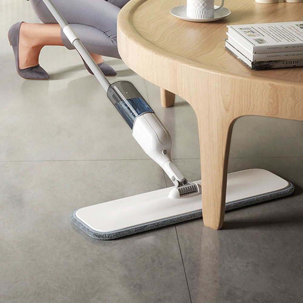 Spray Mop Microfiber Flat Mop with 3 Microfiber Mop Pads and 490ml Bottle