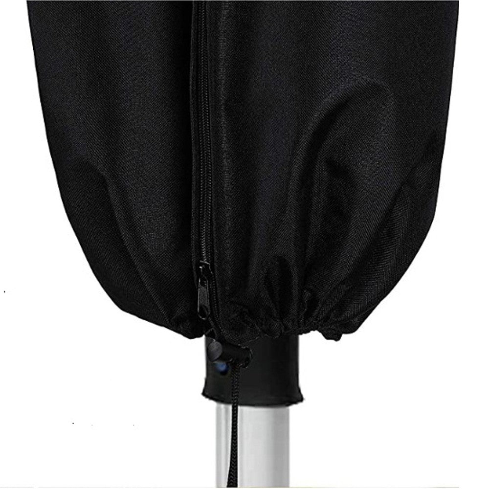 2Pcs Waterproof Rotary Outdoor Umbrella Drying Rack Protective Cover