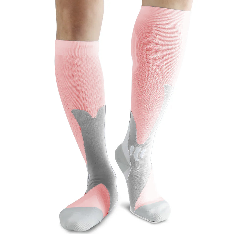 4 Pairs Womens Calf Socks Compression Socks Sport Socks