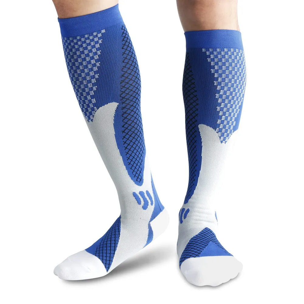 4 Pairs Mens Calf Socks Compression Socks Sport Socks