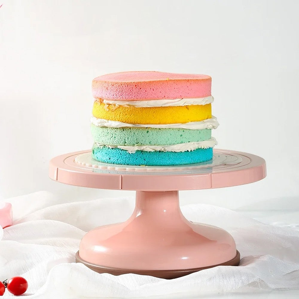 1Pc 6-Inch Round Silicone Cake Pan Non-Stick Silicone Baking Mold - Green