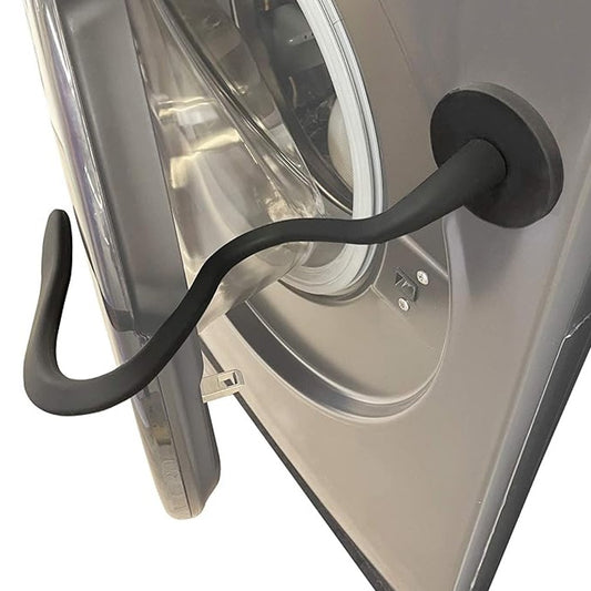 Magnetic Front Load Washer Door Prop Washing Machine Door Holder Tool - Black